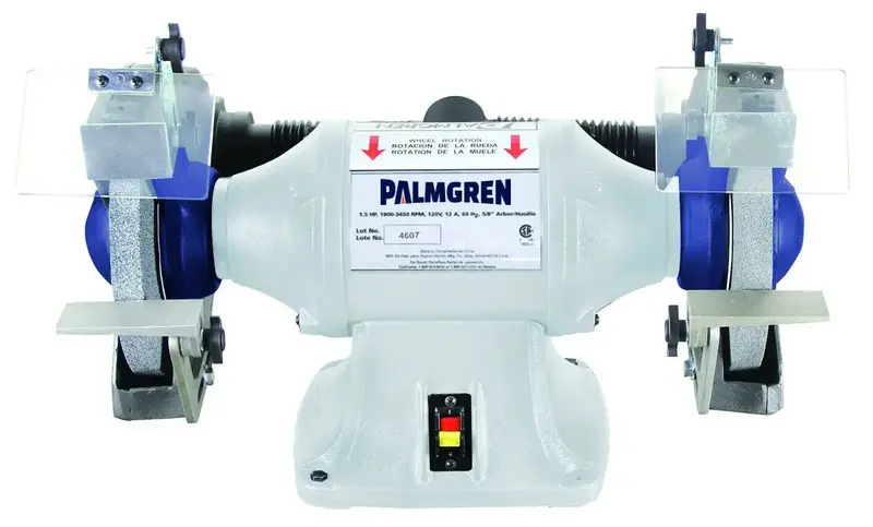 10" Three-Phase Bench Grinder With Dust Extraction System 1