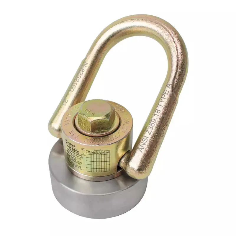 10,000-Lb Swivel Steel Roof Anchor With Puck Assembly 1