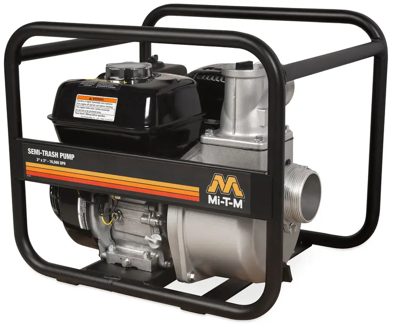 3-Inch High-Flow Semi-Trash Pump – Wtp-S03-1Mgh 1