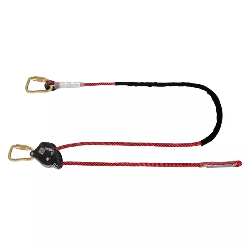 6.5-Foot Rope Positioning System — Rope Adjuster With Standard Carabiners 1
