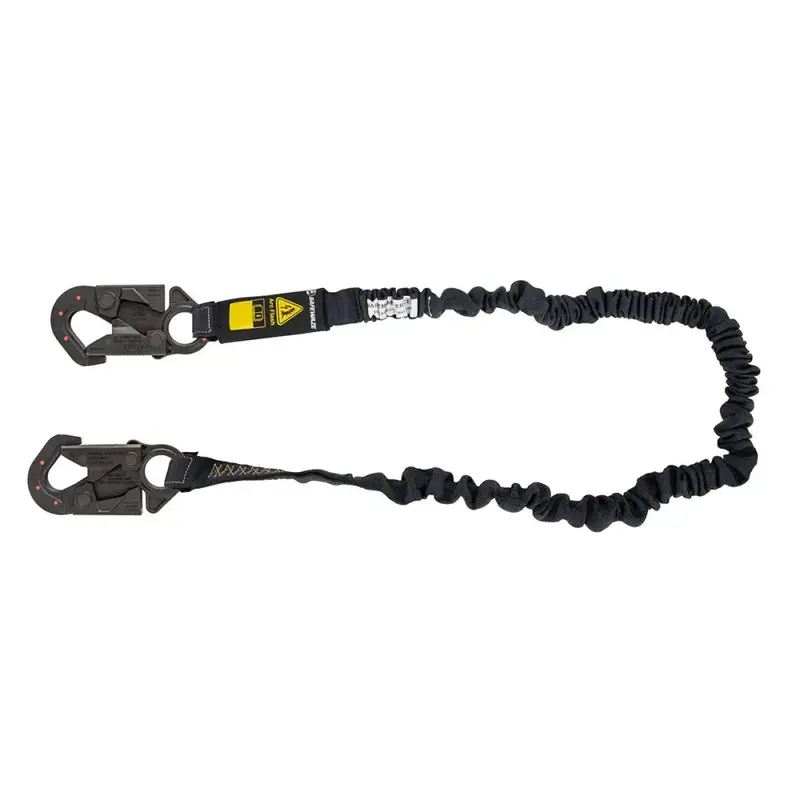 6-Foot Arc Flash Energy-Absorbing Lanyard With Aramid Webbing And Dielectric Snap Hook 1