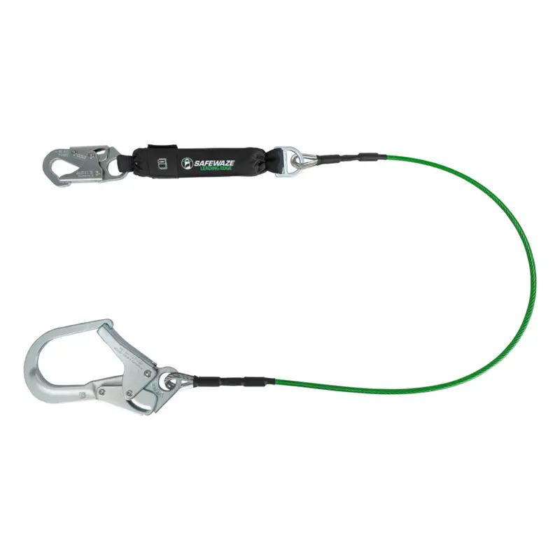 6-Foot Leading Edge Energy Absorbing Lanyard With Single Rebar Hook 1