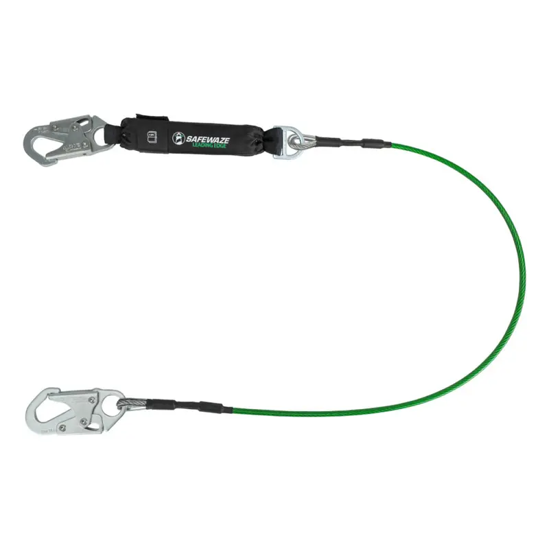 6-Foot Leading Edge Energy Absorbing Lanyard With Single Snap Hook 1