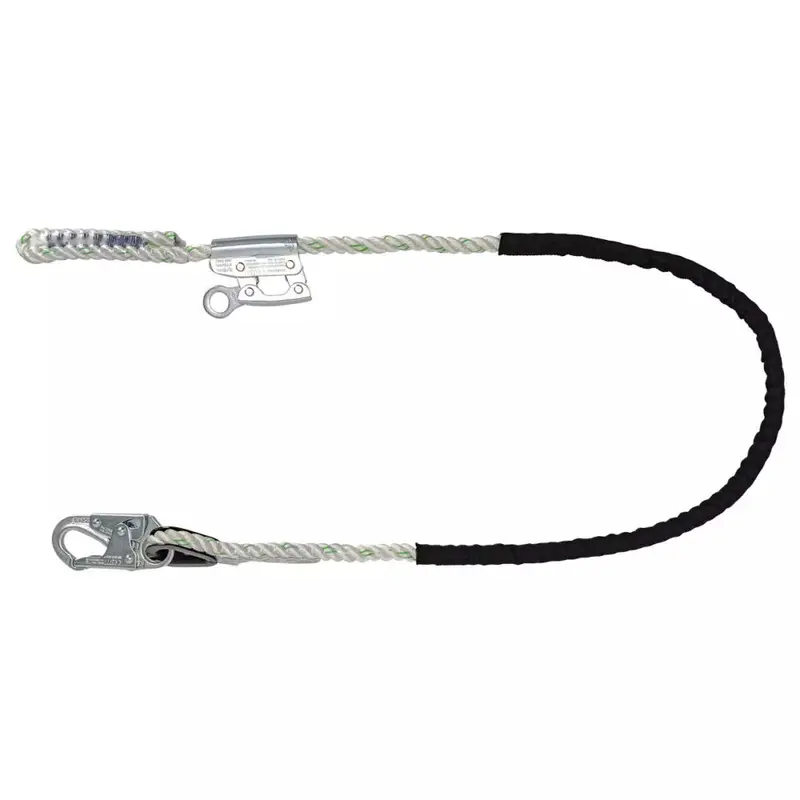 6-Foot Rope Positioning Lanyard With Ascender And Snap Hook 1