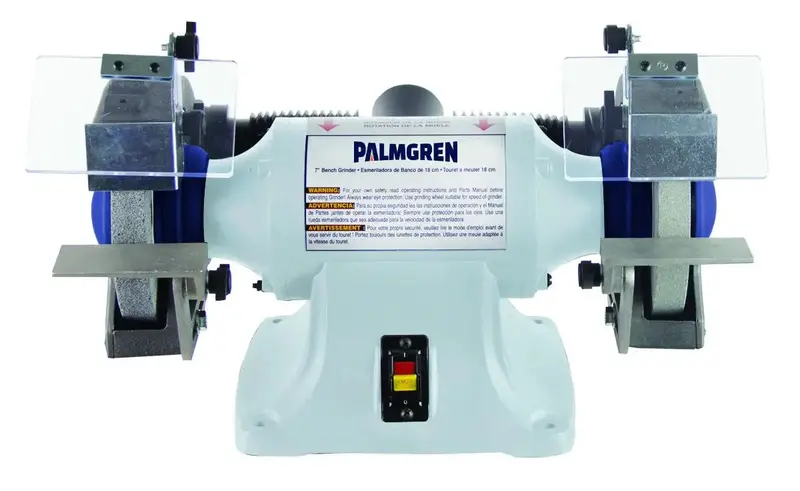 7" Bench Grinder Featuring Built-In Dust Collection 1