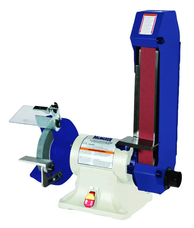 8" Bench Grinder With Integrated 2" × 48" Belt Sander 1