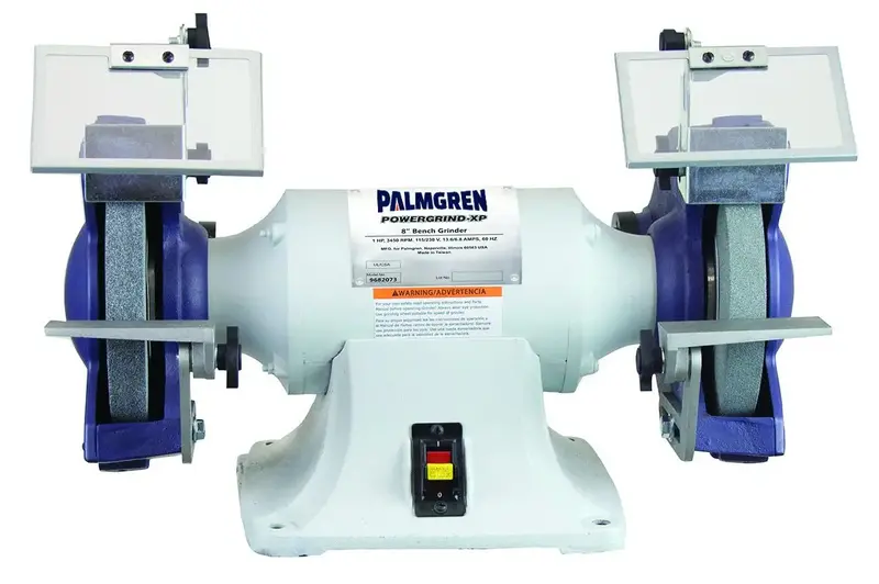 8" One-Horsepower Grinder – Dual-Voltage (115/230V) With Dust Collection 1