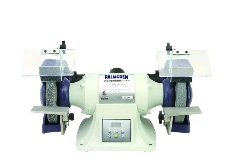 8" Variable-Speed Bench Grinder – 1Hp, Dual-Voltage (115/240V) 1
