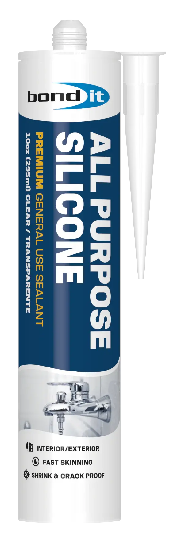 All-Purpose Silicone Sealant (Case Of 12) 1