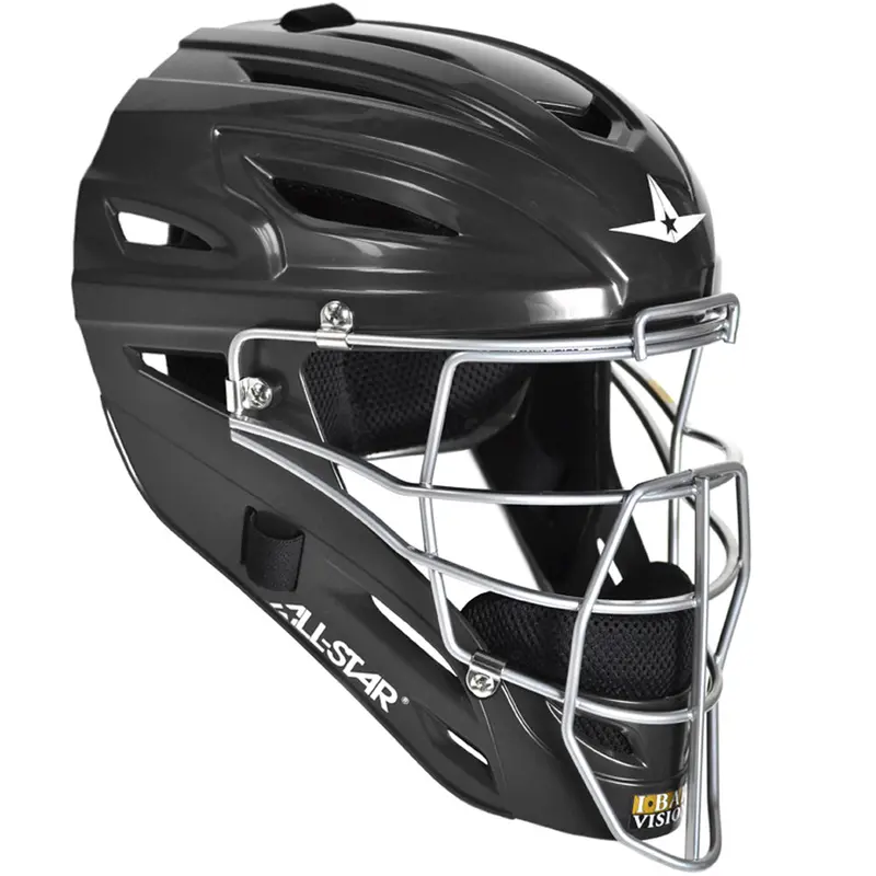 All Star System7 Hockey-Style Catcher’S Helmet – Dual-Density Protection 1