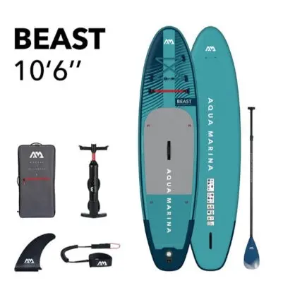 Aqua Marina Beast 10'6" Inflatable Sup – 32" × 6" 1