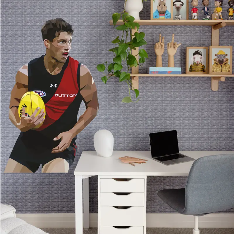 Archie Perkins Fan Decal – Modern Sports Wall Art 1