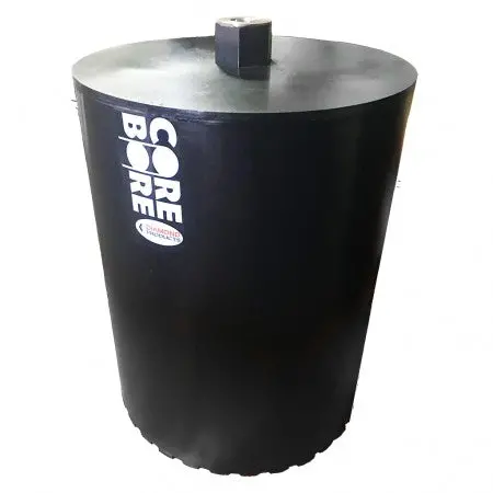Black Wet Core Drill Bits – Large-Diameter Diamond Concrete Coring Tools 1