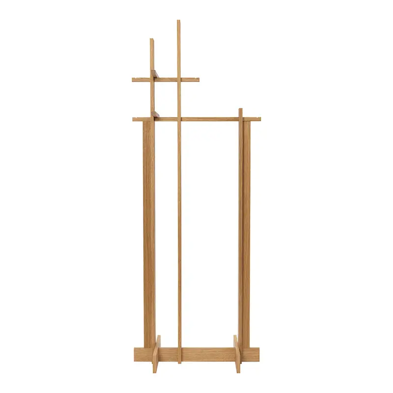 Bridge-Style Freestanding Clothes Stand 1