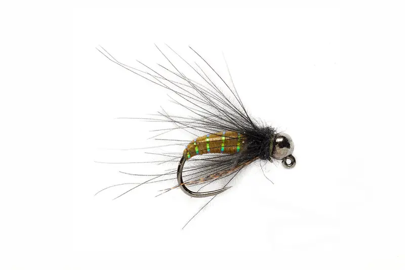 Callie’S Tungsten Jigged Caddis Larva 1