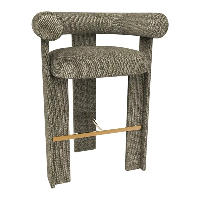Cassette Counter Chair With Padded Leg Design 1