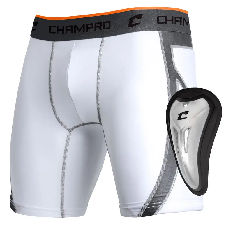 Champro Wind Up Compression Sliding Short With Integrated Cup Support (Bps15) 1