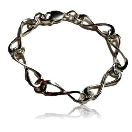 Classic Infinity Bracelet – Sleek Symbol Bangle 1
