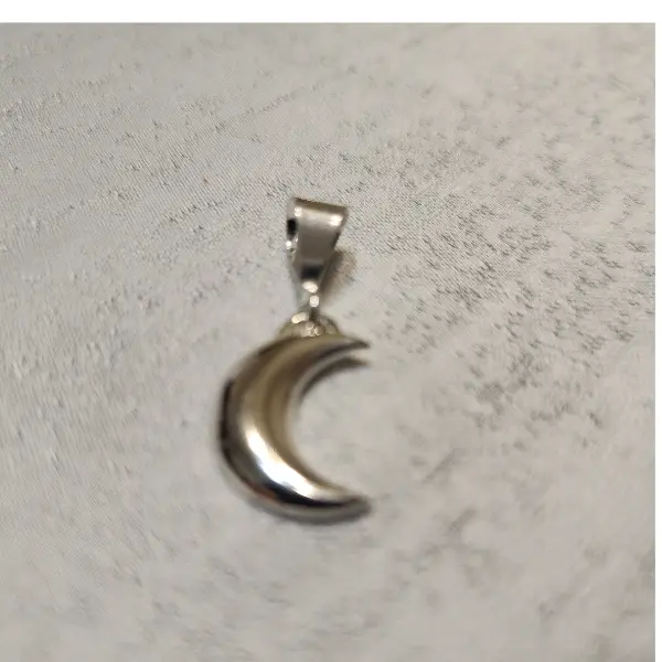 Crescent Moon Pendants – Petite & Standard Sizes 1