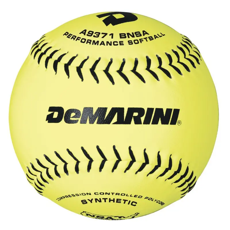 Demarini Nsa 11-Inch Synthetic Slowpitch Softballs – 52/275 Compression, League-Approved (Wta9371Bnsa) 1