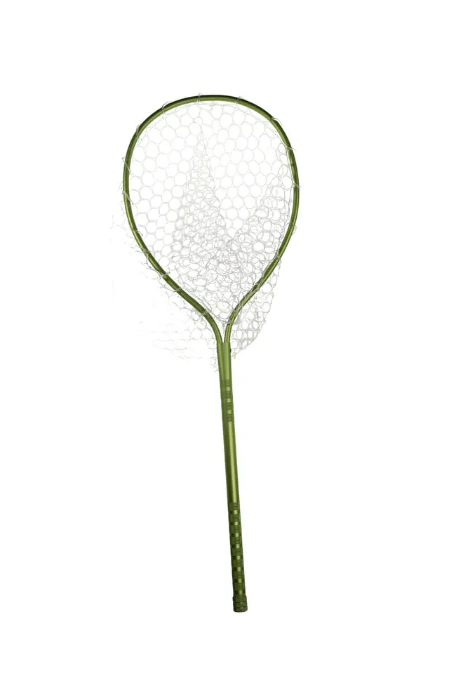 Deschutes Angler Logo Mid-Length Landing Net With Meat Hammock 1
