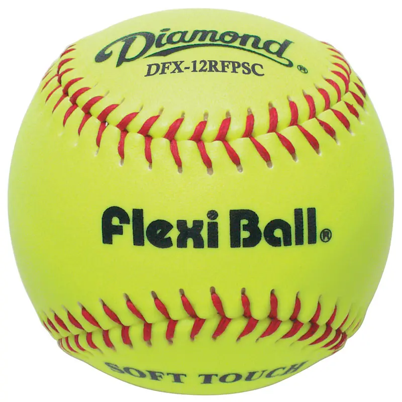 Diamond Flexiball Fastpitch Softballs – 12" Synthetic, League-Approved Performance 1