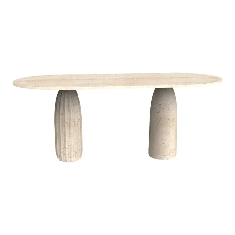 Djembe Narrow Console Table For Entryways 1