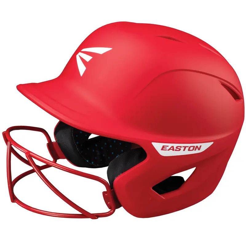Easton Ghost Matte Batting Helmet With Integrated Face Mask 1