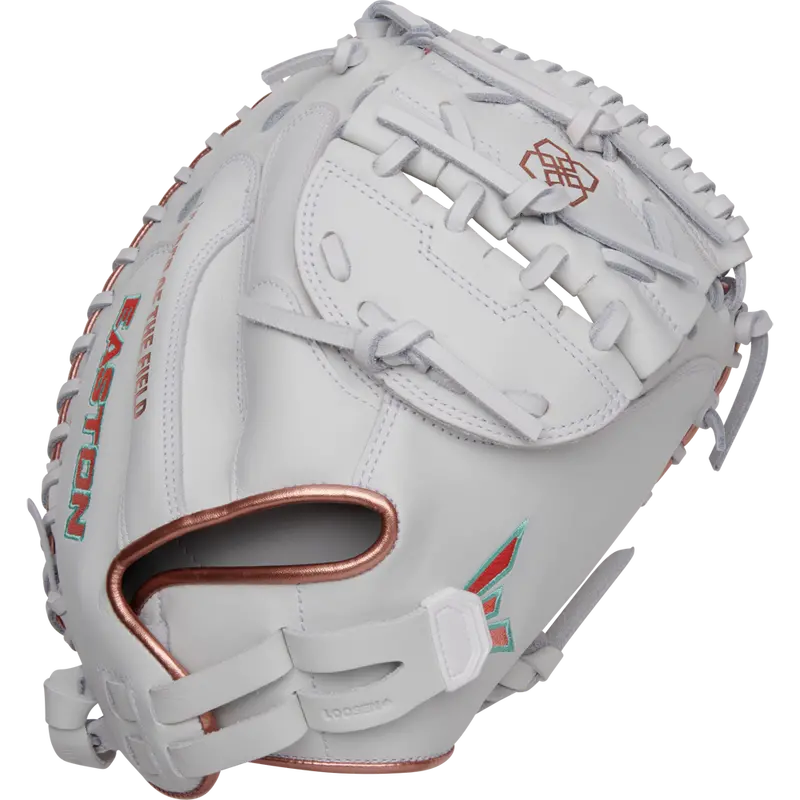 Easton Jen Schro Mywhy 33-Inch Fastpitch Catcher’S Mitt – Pro-Level Youth Design 1