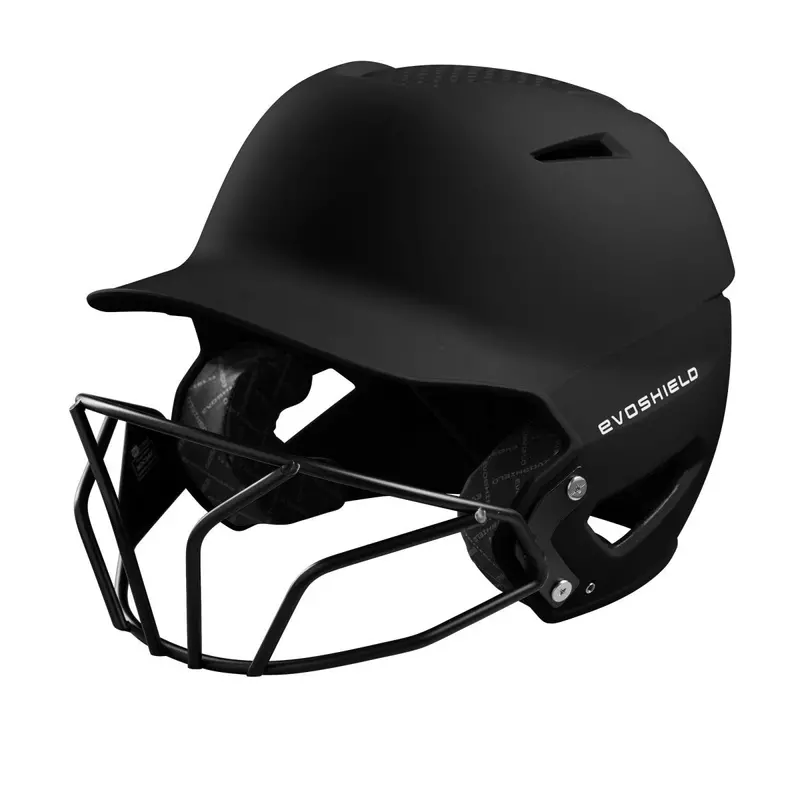 Evoshield Xvt Matte Batting Helmet With Fastpitch Face Mask 1