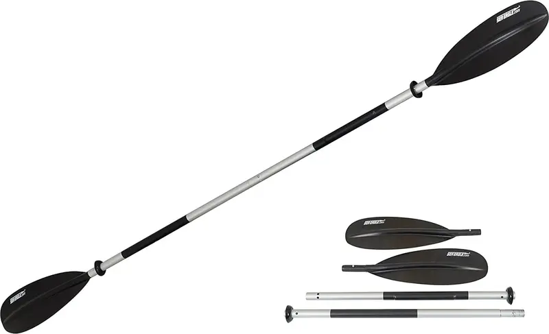 Four-Section Asymmetrical Kayak Paddle – Lightweight Carbon Blend 1