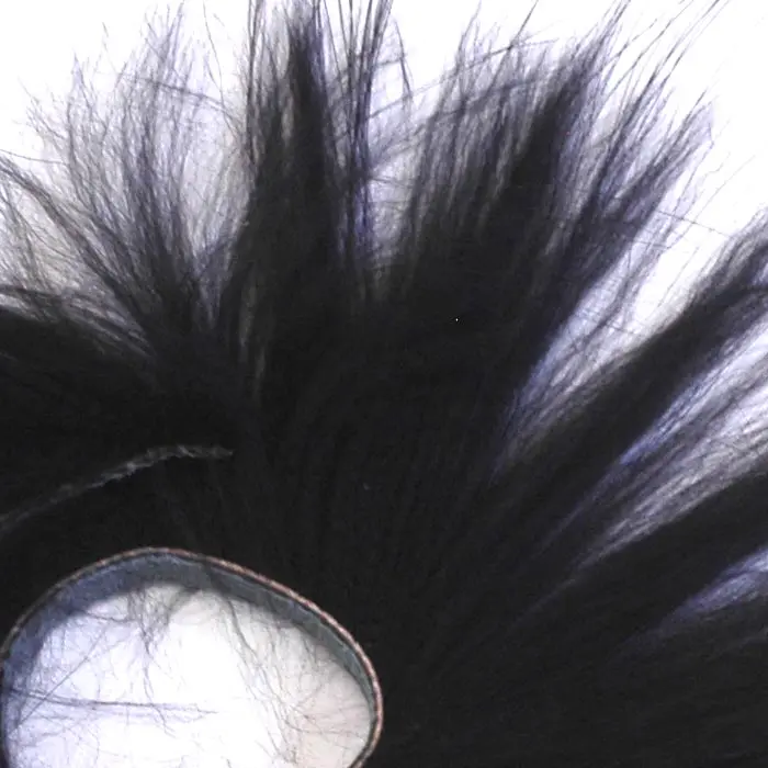 Hareline Dubbin Finn Raccoon Zonker Strips – Supple, Striped Fur For Streamers 1