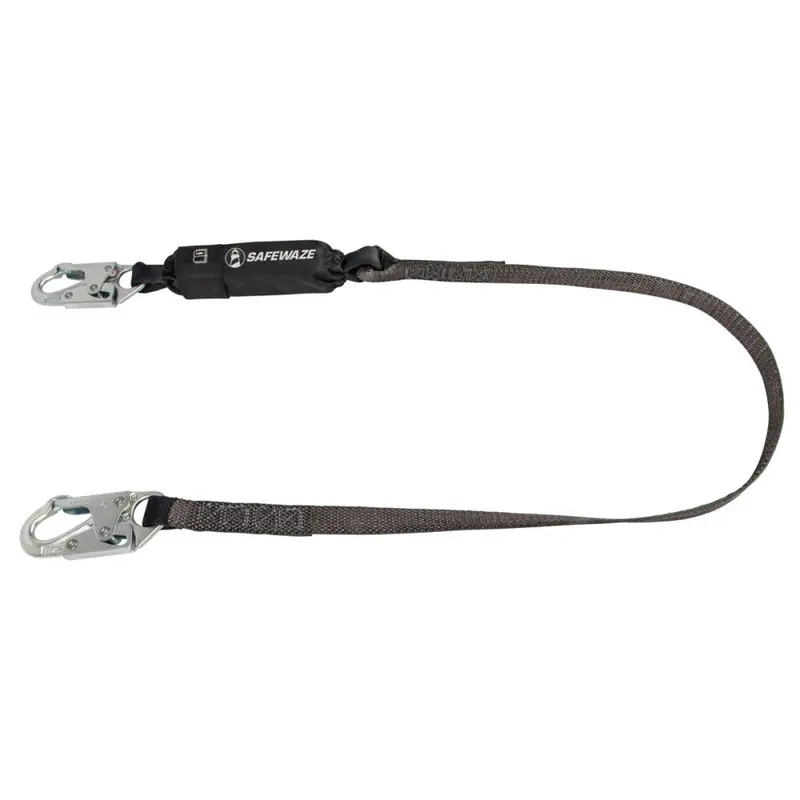 Heavy-Duty 6-Foot Energy-Absorbing Lanyard With Snap Hook 1