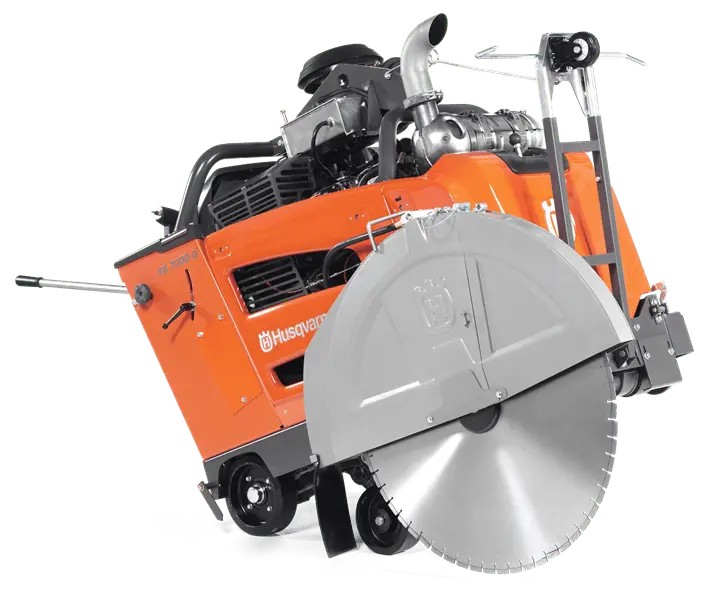 Husqvarna 7000 D Walk-Behind Floor Saw System 1