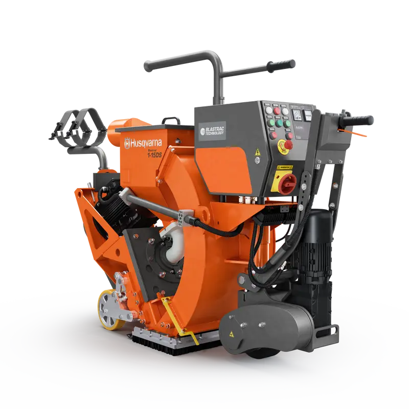 Husqvarna Blastrac 1-15Ds Walk-Behind Concrete Blast Cleaner 1