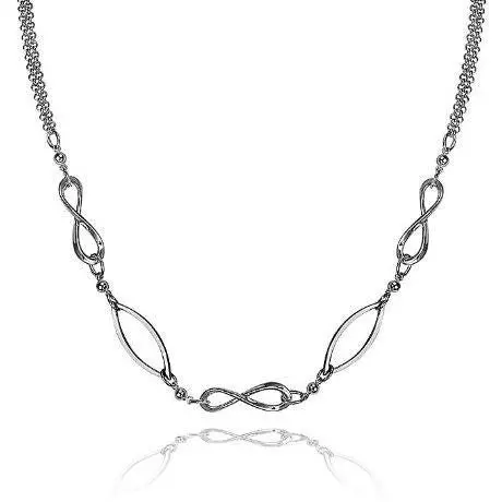 Infinity And Eye Of God Layered Necklace (5-Piece) 1