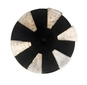 Its 5-Segment Non-Beveled Diamond Pucks – Ultra-Hard Bond 1