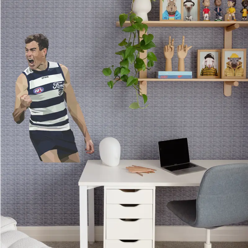 Jeremy Cameron Fan Decal – Premium Afl Player Sticker 1