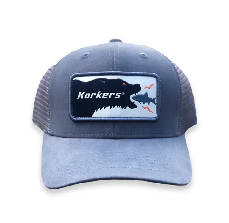 Korkers Hangry Bear Adjustable Trucker Hat 1