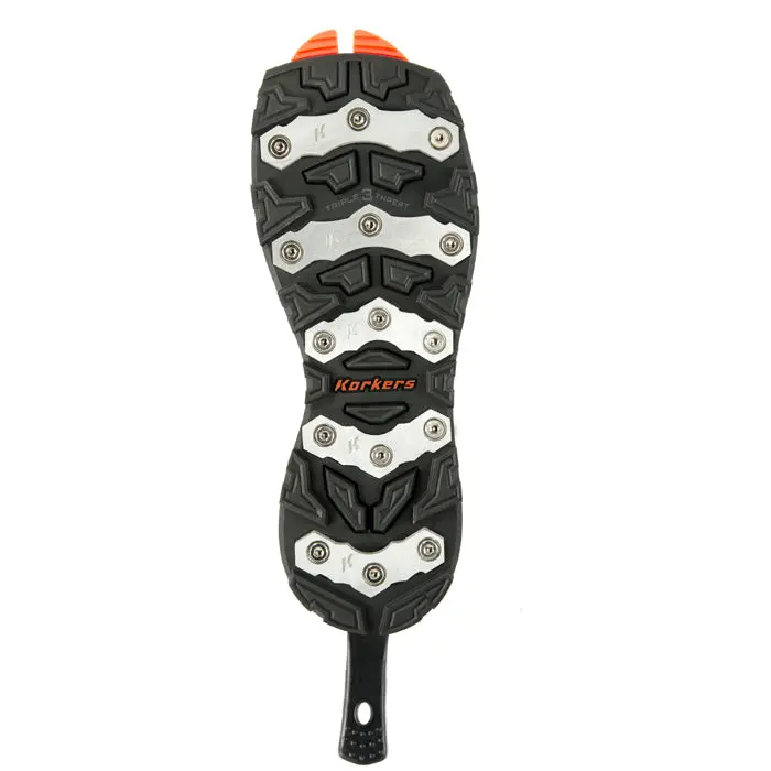 Korkers Triple Threat Aluminum Bar-Sole Wading Boot Sole 1