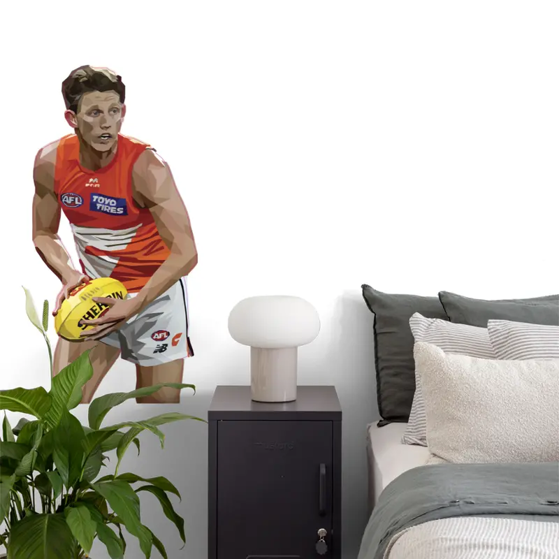 Lachie Whitfield Fan Decal – Durable Afl Tribute Sticker 1
