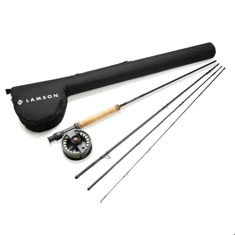 Lamson Liquid Fly Fishing Outfit – Includes Line, Leader & Backing 1