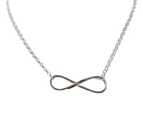 Large Infinity Pendant On Chain – Statement Necklace 1