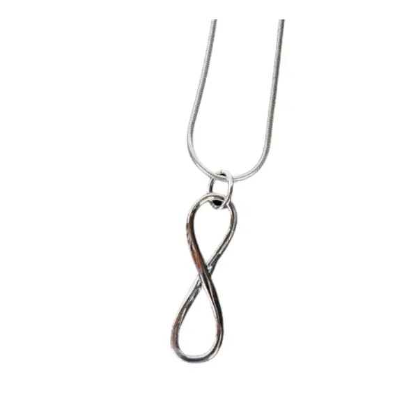 Large Infinity Symbol Pendant – Bold Circular Motif 1