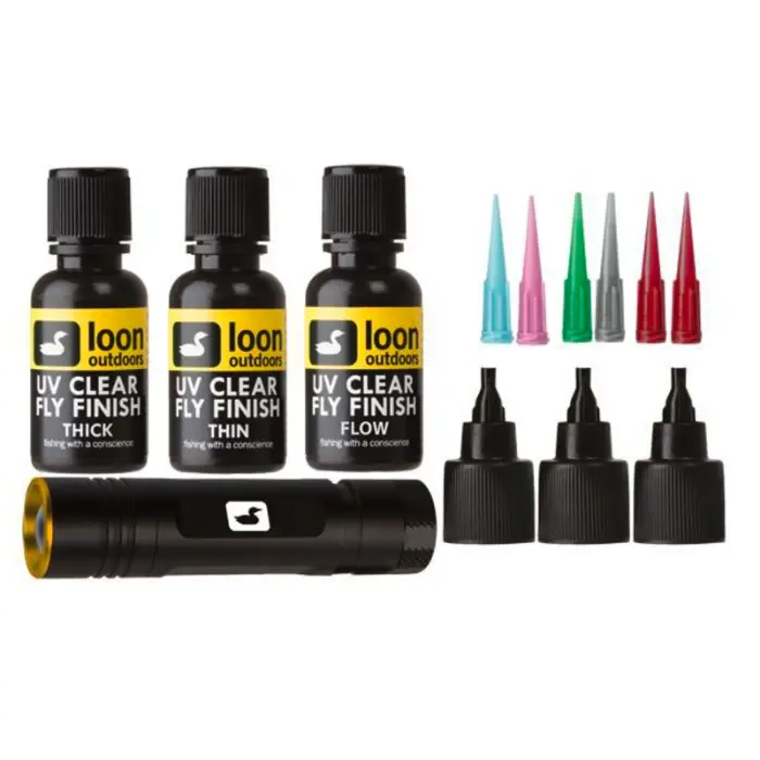 Loon Uv Fly Tying Kit – Compact Starter Set With Uv Resin & Tools 1