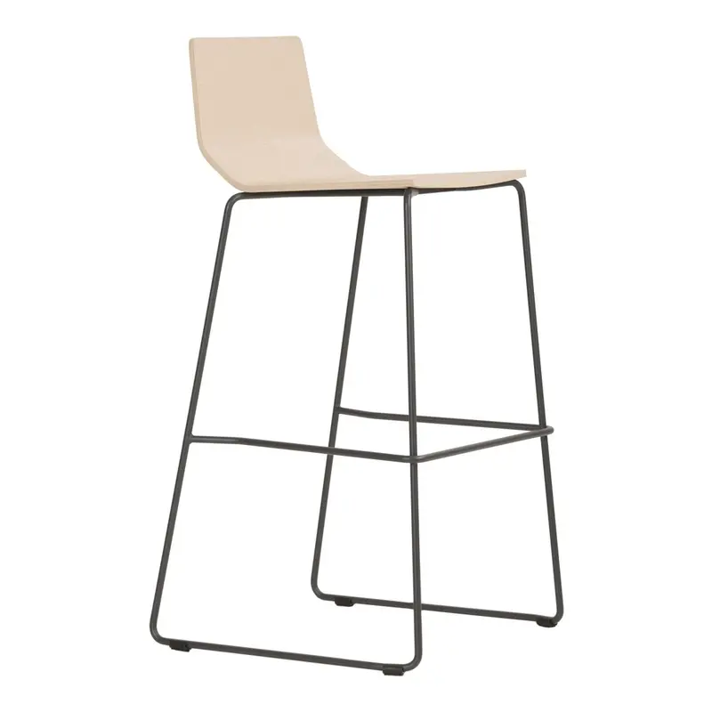 Marina Bar Stool With Sled Frame 1