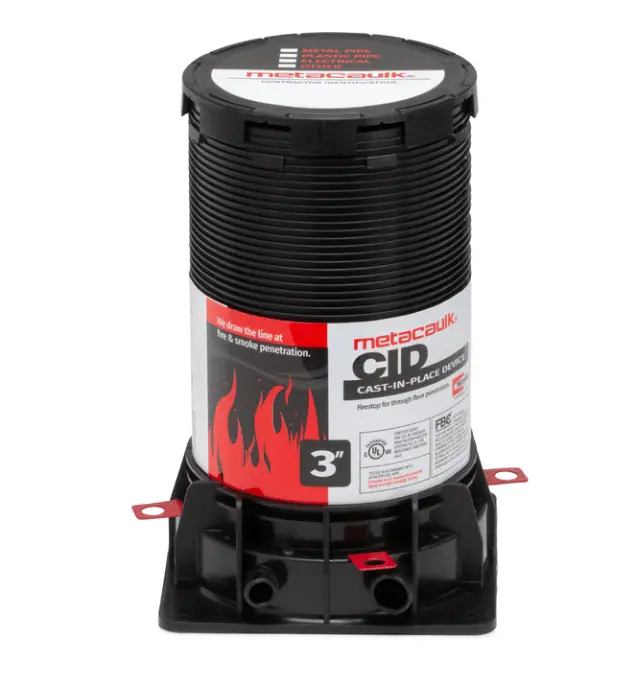 Metacaulk 3-Inch Cast-In-Place Firestop Device (Cid) – Pack Of 12 1