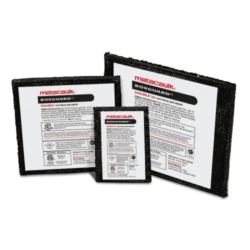 Metacaulk Box Guard – 4 11/16" Electrical Box Cover, 50-Count 1