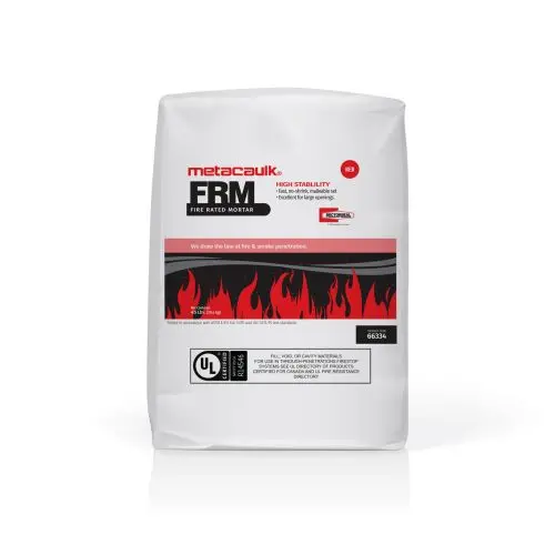 Metacaulk Frm Fire-Rated Mortar – 45-Pound Bag 1