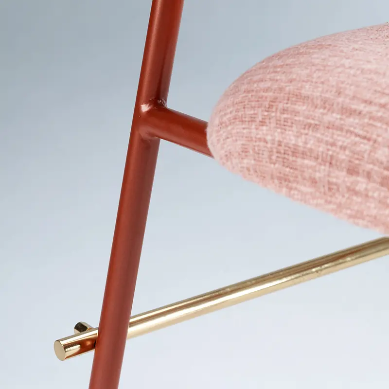 Metal Counter Stool Featuring Wood Base 1